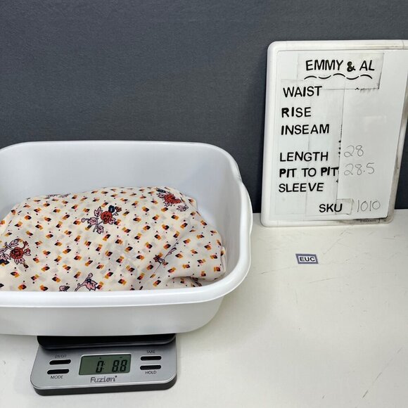 ModCloth A Grace of Ones Own Chiffon Blouse Size 4X Ivory Floral Print Ruffle - Picture 13 of 13